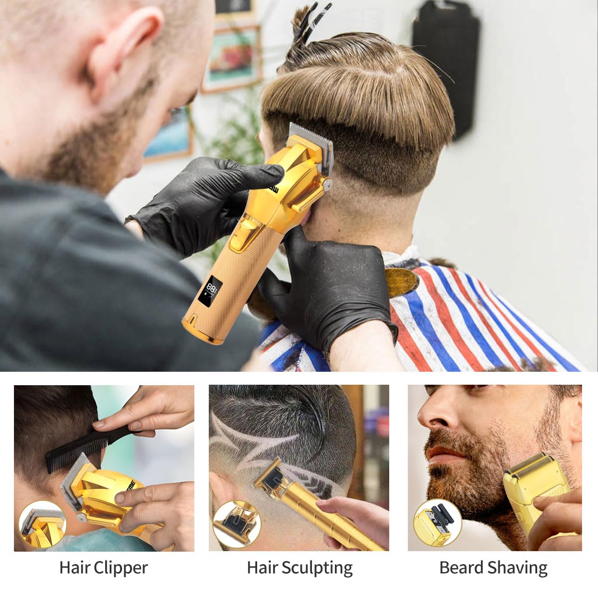 WEEME プロフェッショナルヘアクリッパー MODEL-807 Amazon.co.jp: WEEME プロフェッショナルヘアクリッパー 男性用 3イン1